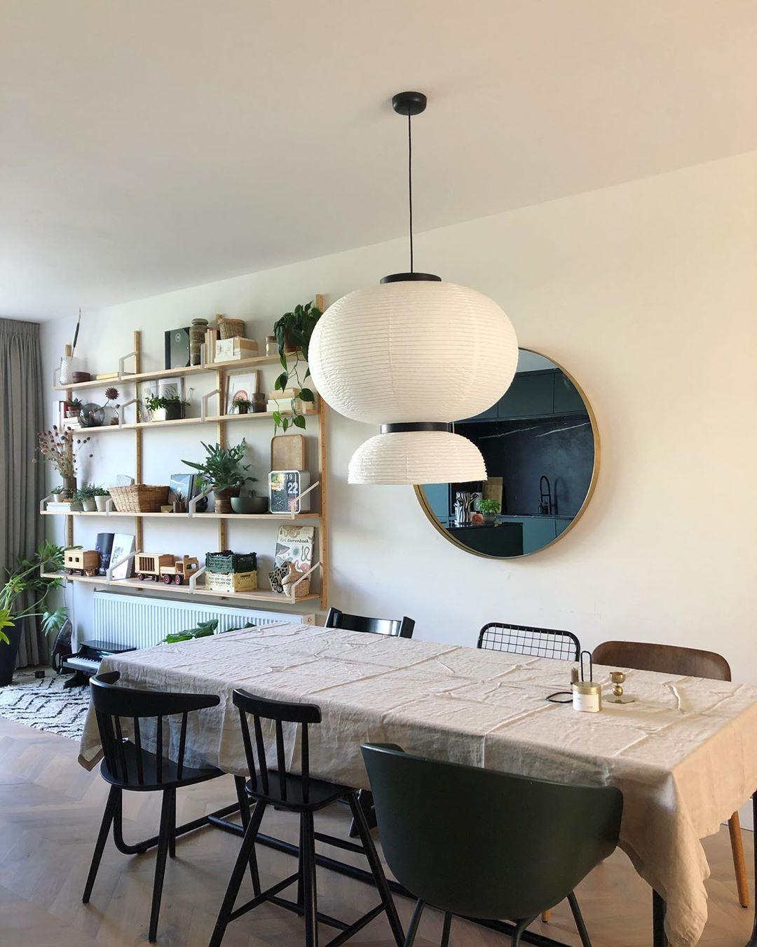 Lampa wisząca z papieru ryżowego Cocoon