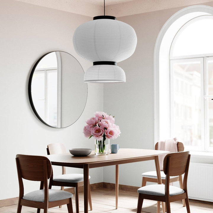 Lampa wisząca z papieru ryżowego Cocoon