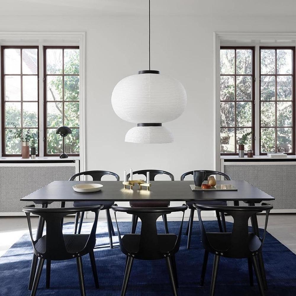 Lampa wisząca z papieru ryżowego Cocoon
