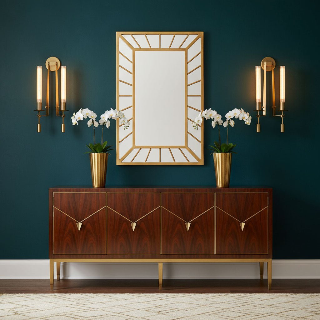 Lampa Ścienna w Stylu Francuskiego Klasycyzmu