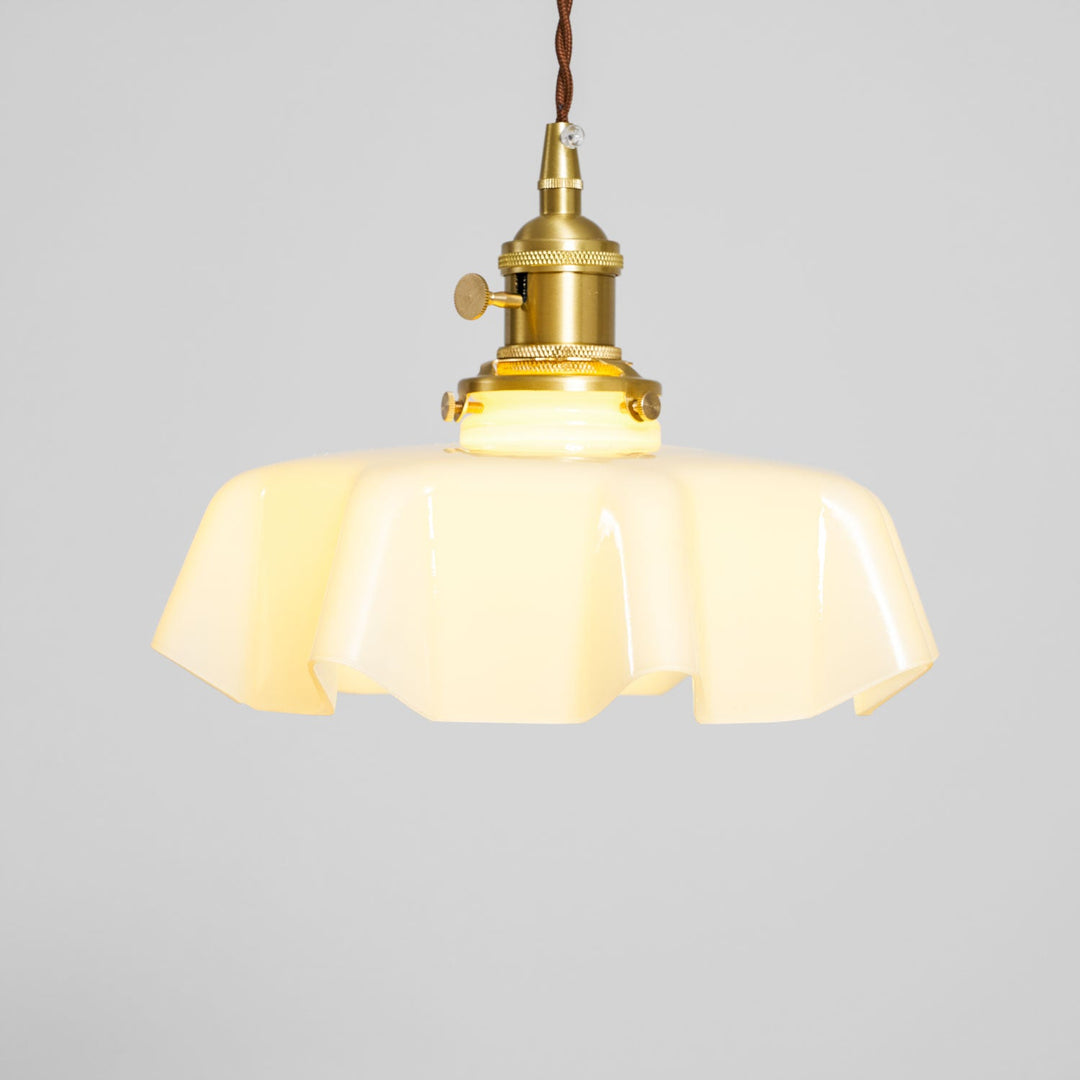 Francuska Lampa Wisząca Kwiatowa