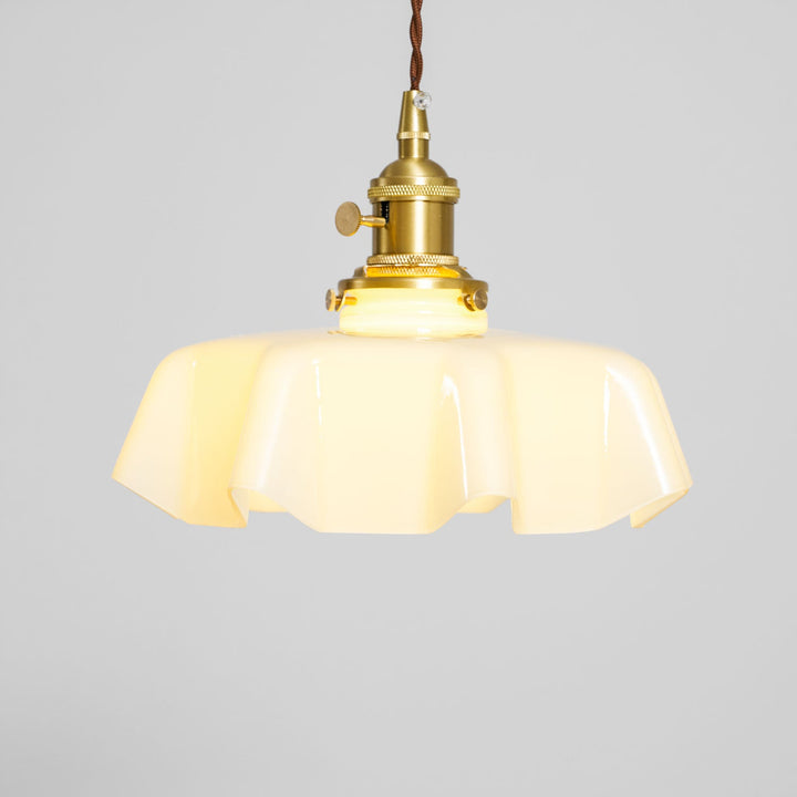 Francuska Lampa Wisząca Kwiatowa