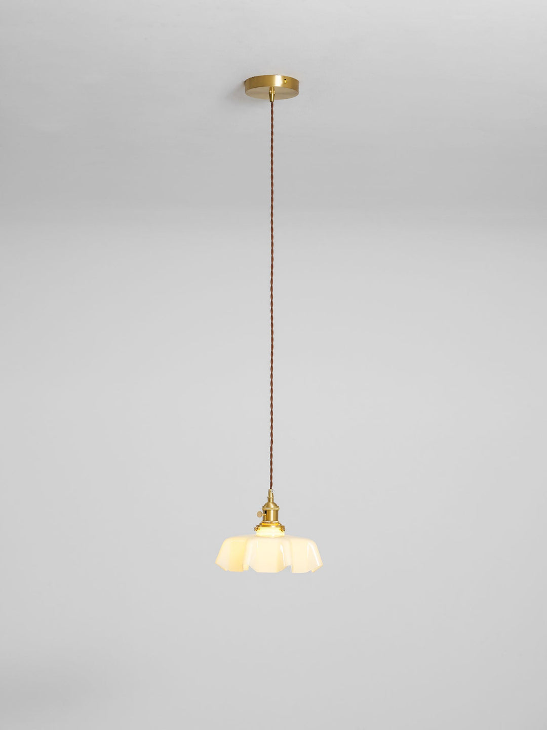 Francuska Lampa Wisząca Kwiatowa