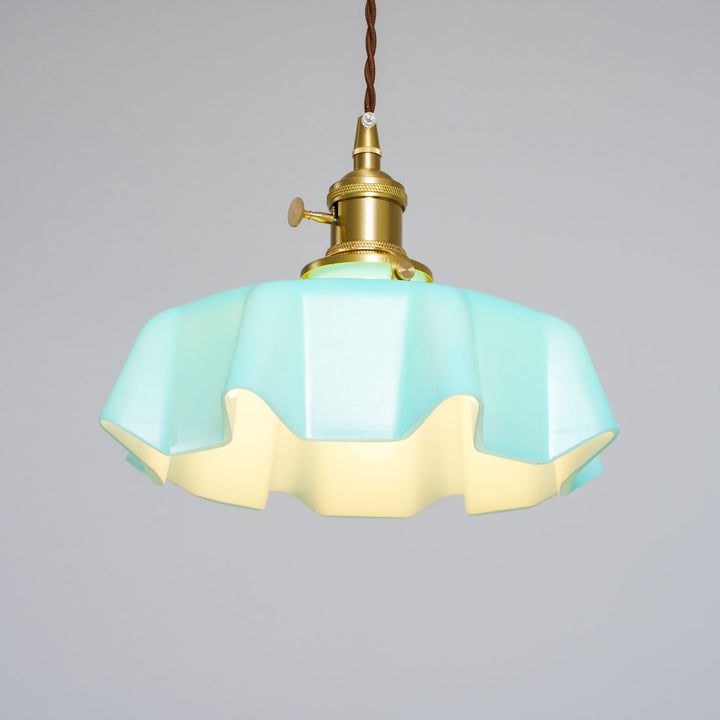 Francuska Lampa Wisząca Kwiatowa