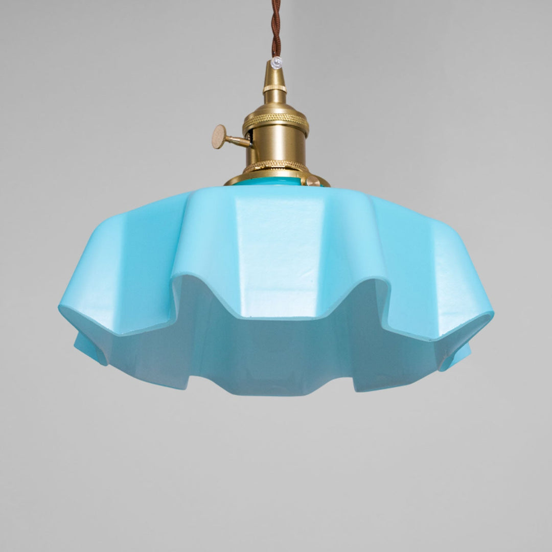 Francuska Lampa Wisząca Kwiatowa