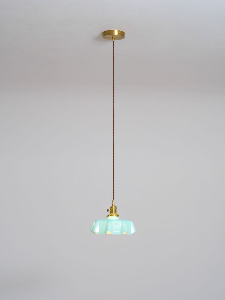 Francuska Lampa Wisząca Kwiatowa
