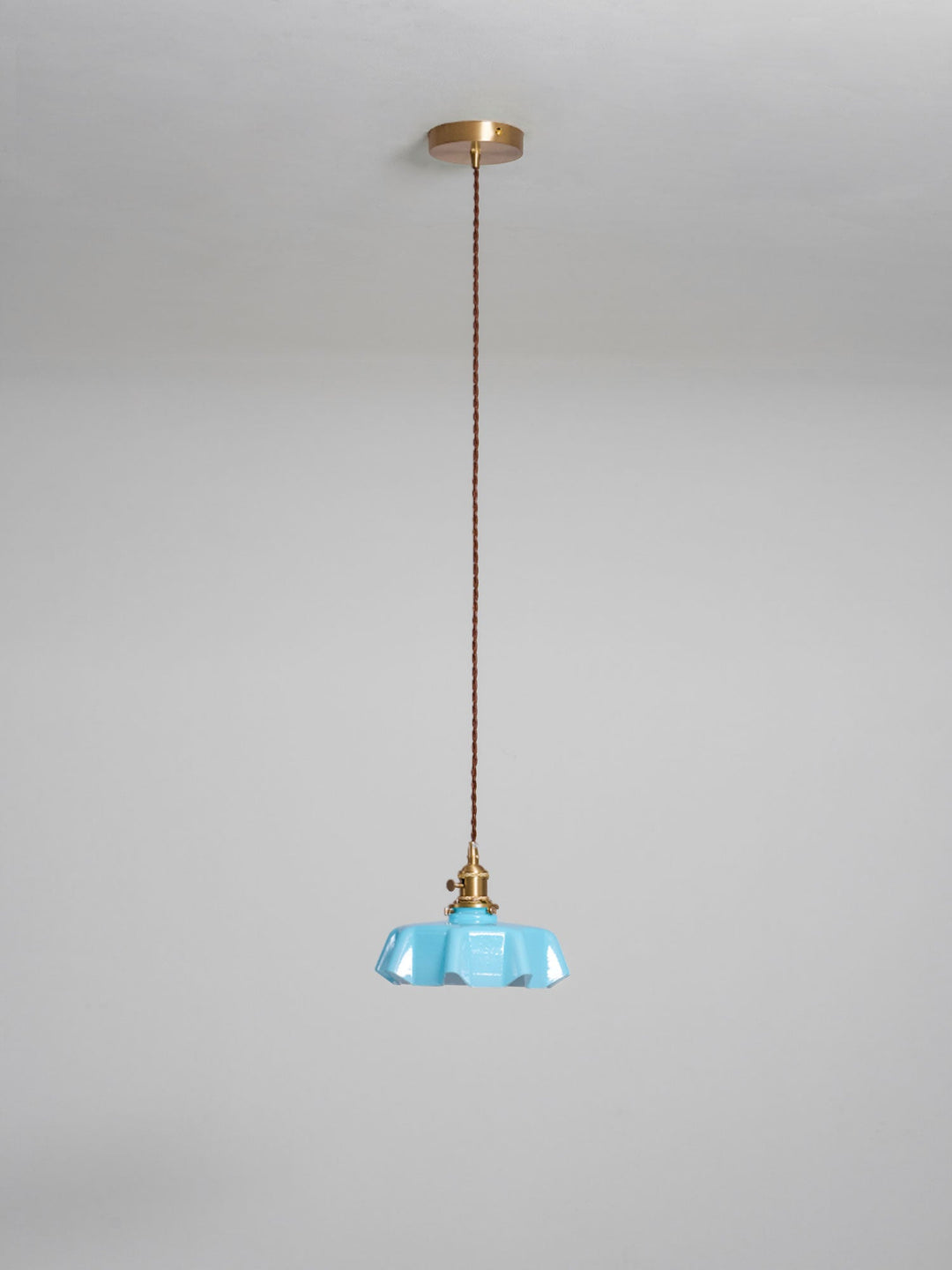 Francuska Lampa Wisząca Kwiatowa