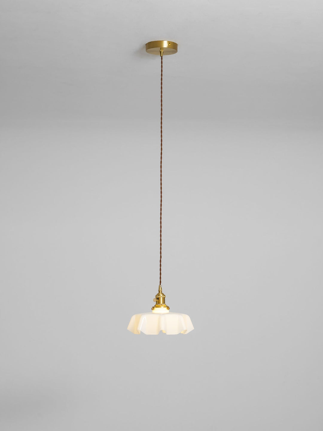 Francuska Lampa Wisząca Kwiatowa