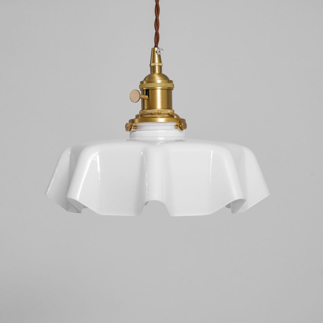 Francuska Lampa Wisząca Kwiatowa
