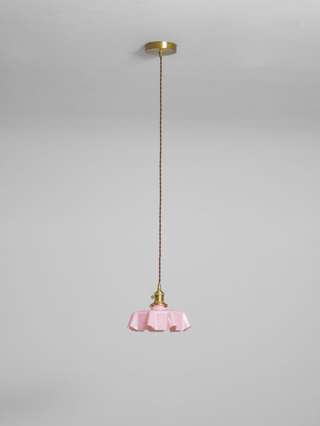 Francuska Lampa Wisząca Kwiatowa