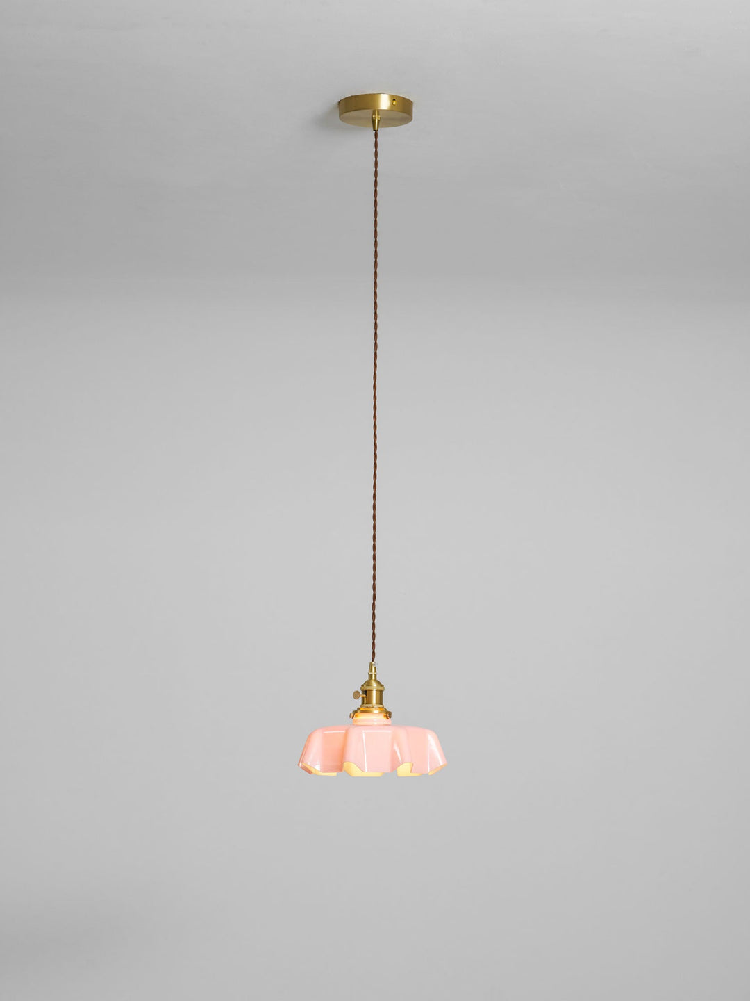 Francuska Lampa Wisząca Kwiatowa