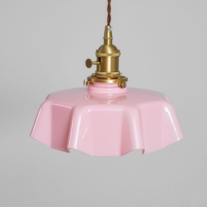 Francuska Lampa Wisząca Kwiatowa