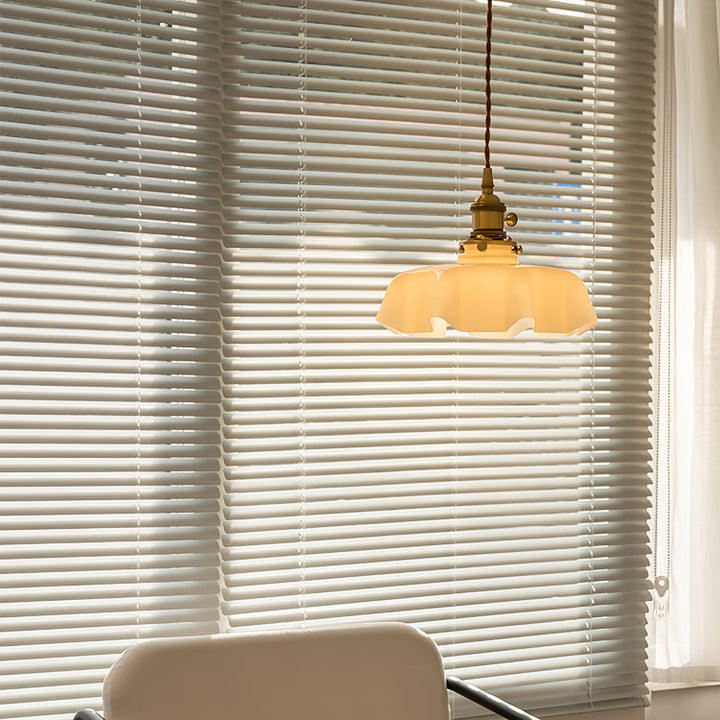 Francuska Lampa Wisząca Kwiatowa