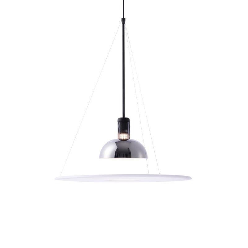 Lampa wisząca w kształcie latającego talerza