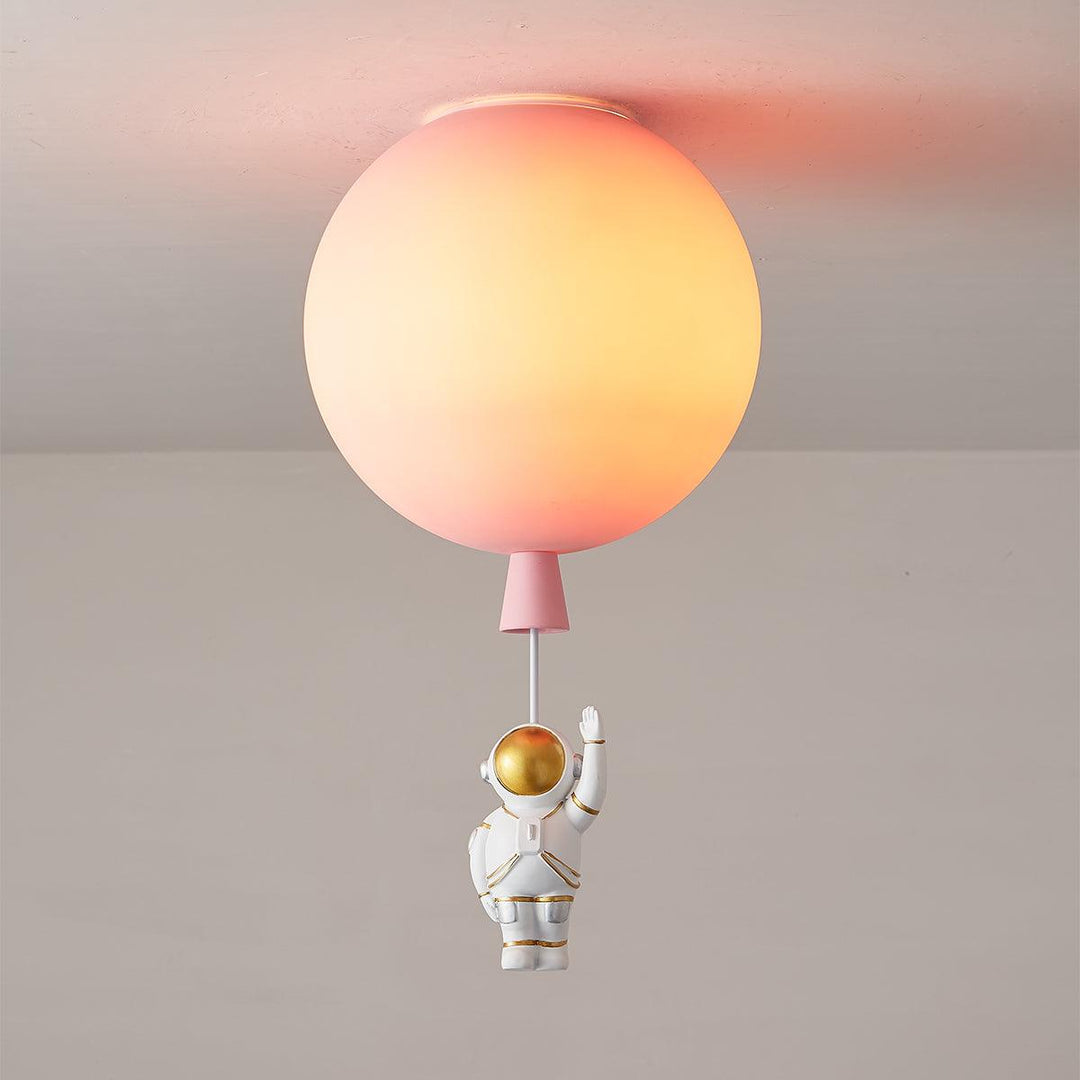 Lampa sufitowa Frosted Balloon z matowym kloszem