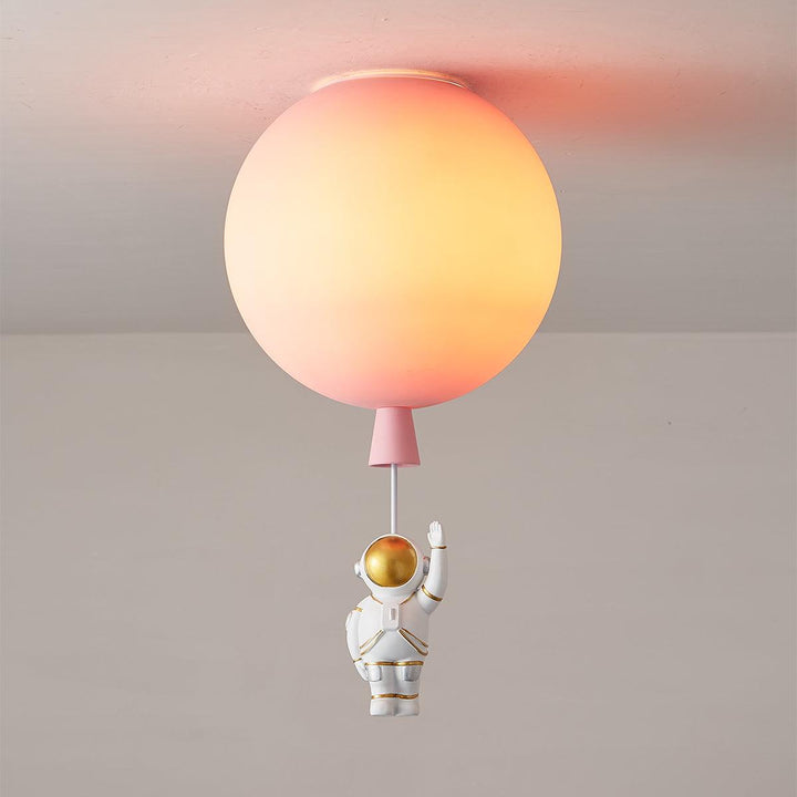 Lampa sufitowa Frosted Balloon z matowym kloszem