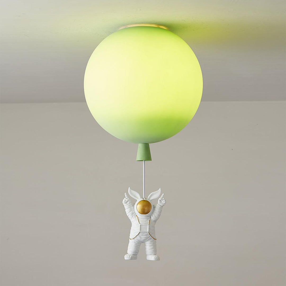 Lampa sufitowa Frosted Balloon z matowym kloszem