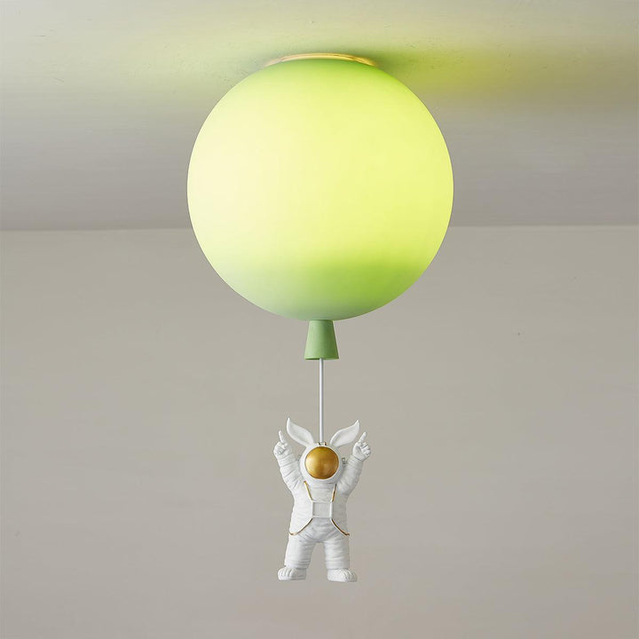Lampa sufitowa Frosted Balloon z matowym kloszem