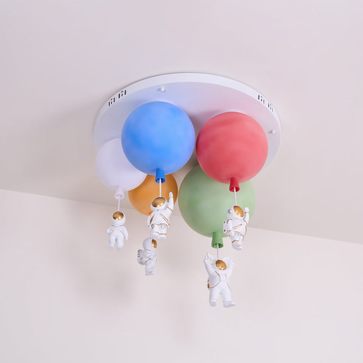 Lampka sufitowa z balonem Frosted