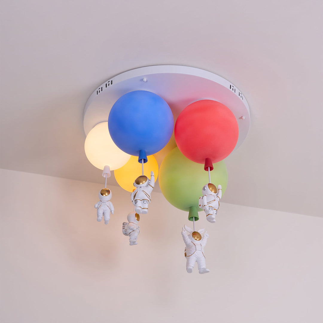 Lampka sufitowa z balonem Frosted