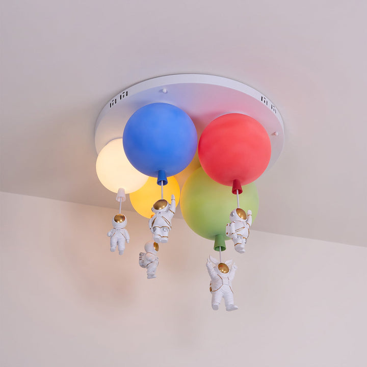 Lampka sufitowa z balonem Frosted