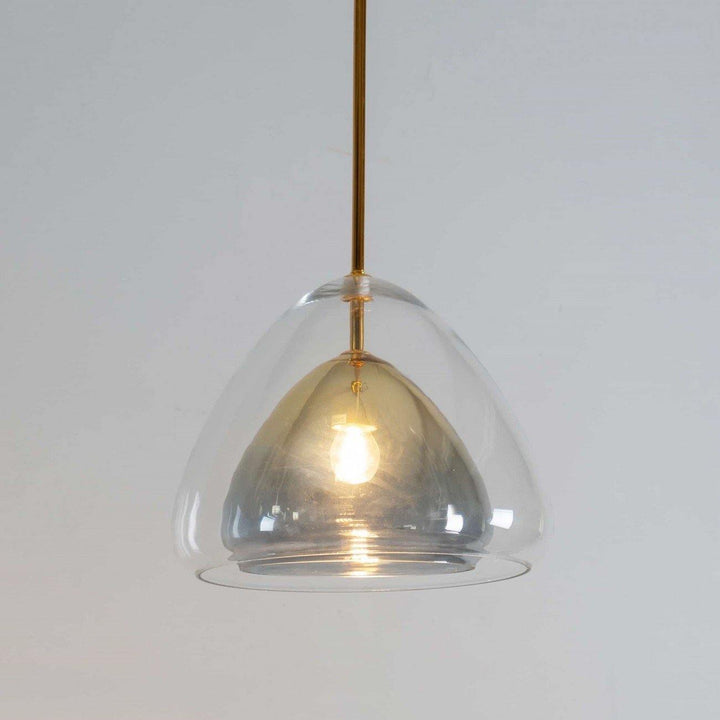 Futurystyczna Lampa Wisząca ze Szkła