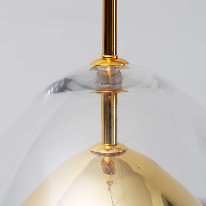 Futurystyczna Lampa Wisząca ze Szkła