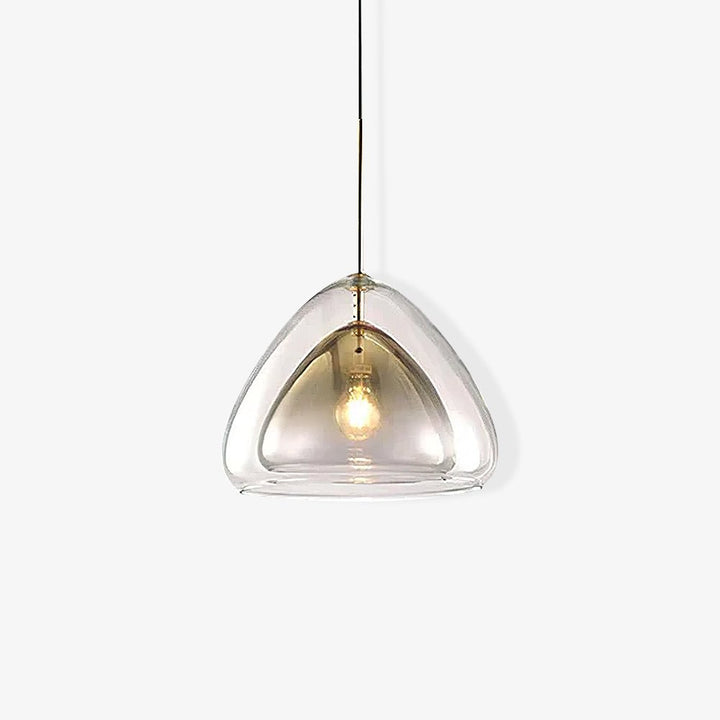 Futurystyczna Lampa Wisząca ze Szkła