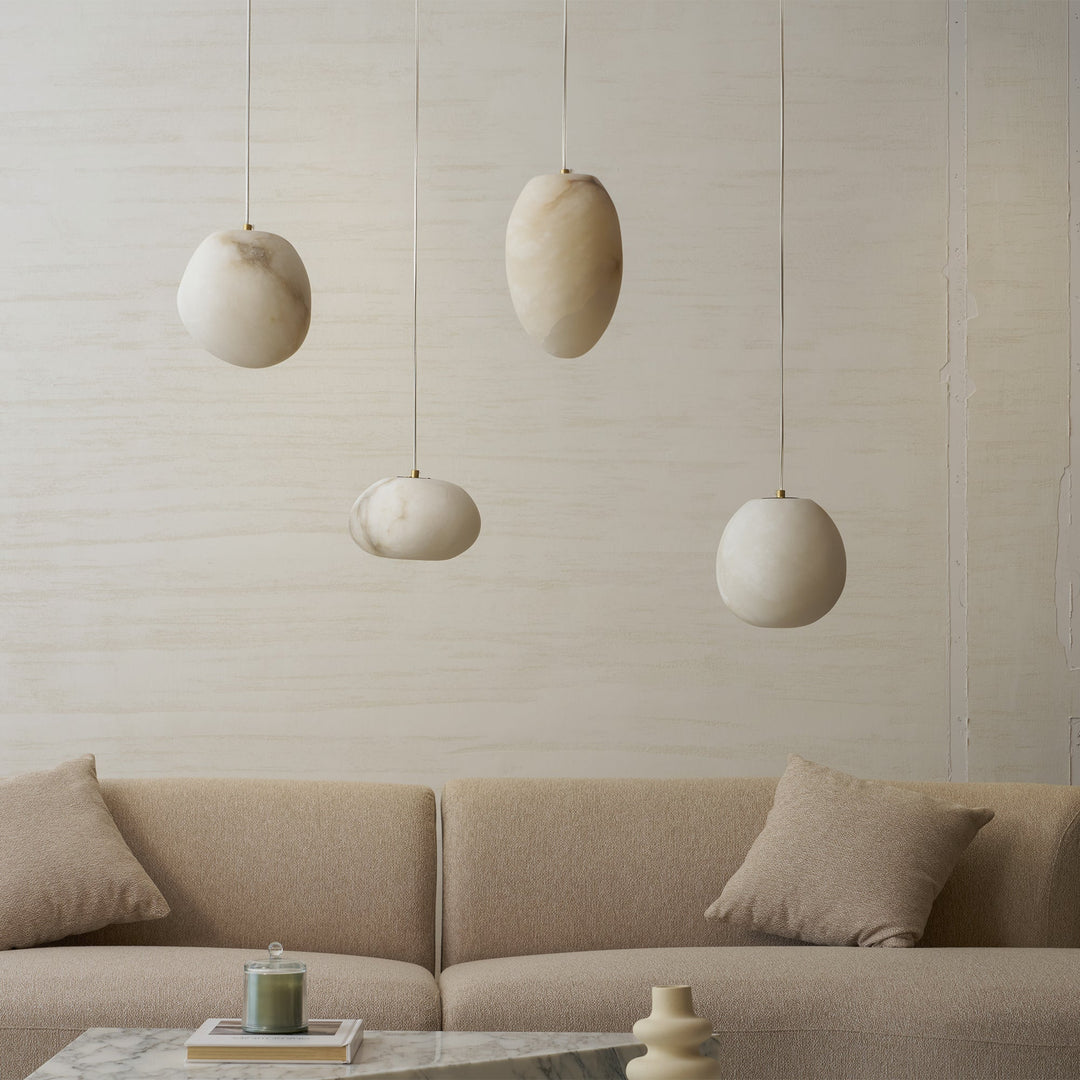 Lampa wisząca Pebbles Alabaster