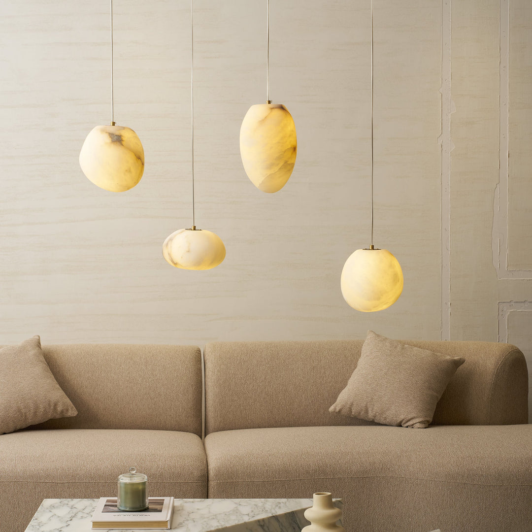 Lampa wisząca Pebbles Alabaster