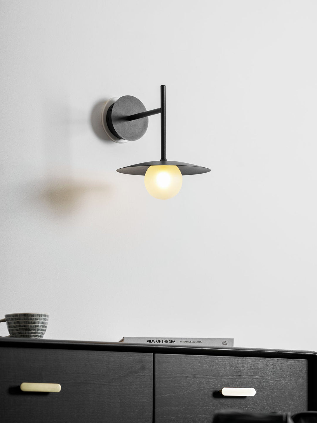 Lampa Ścienna Gea z Żelaza