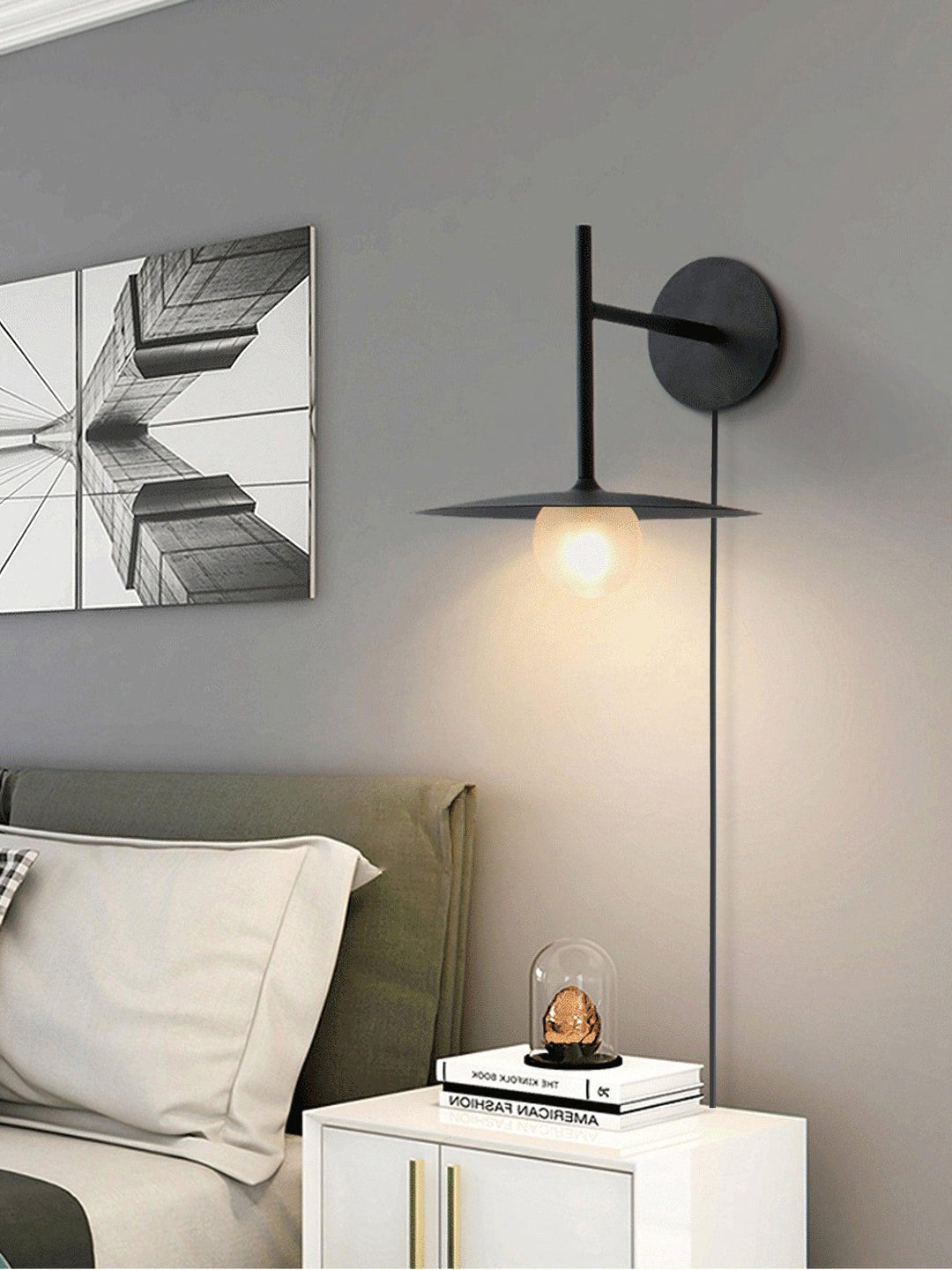 Lampa Ścienna Gea Iron
