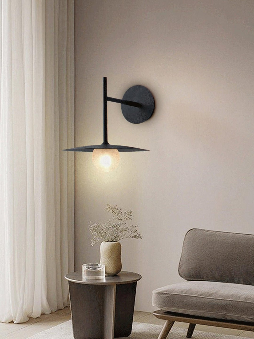 Lampa Ścienna Gea z Żelaza