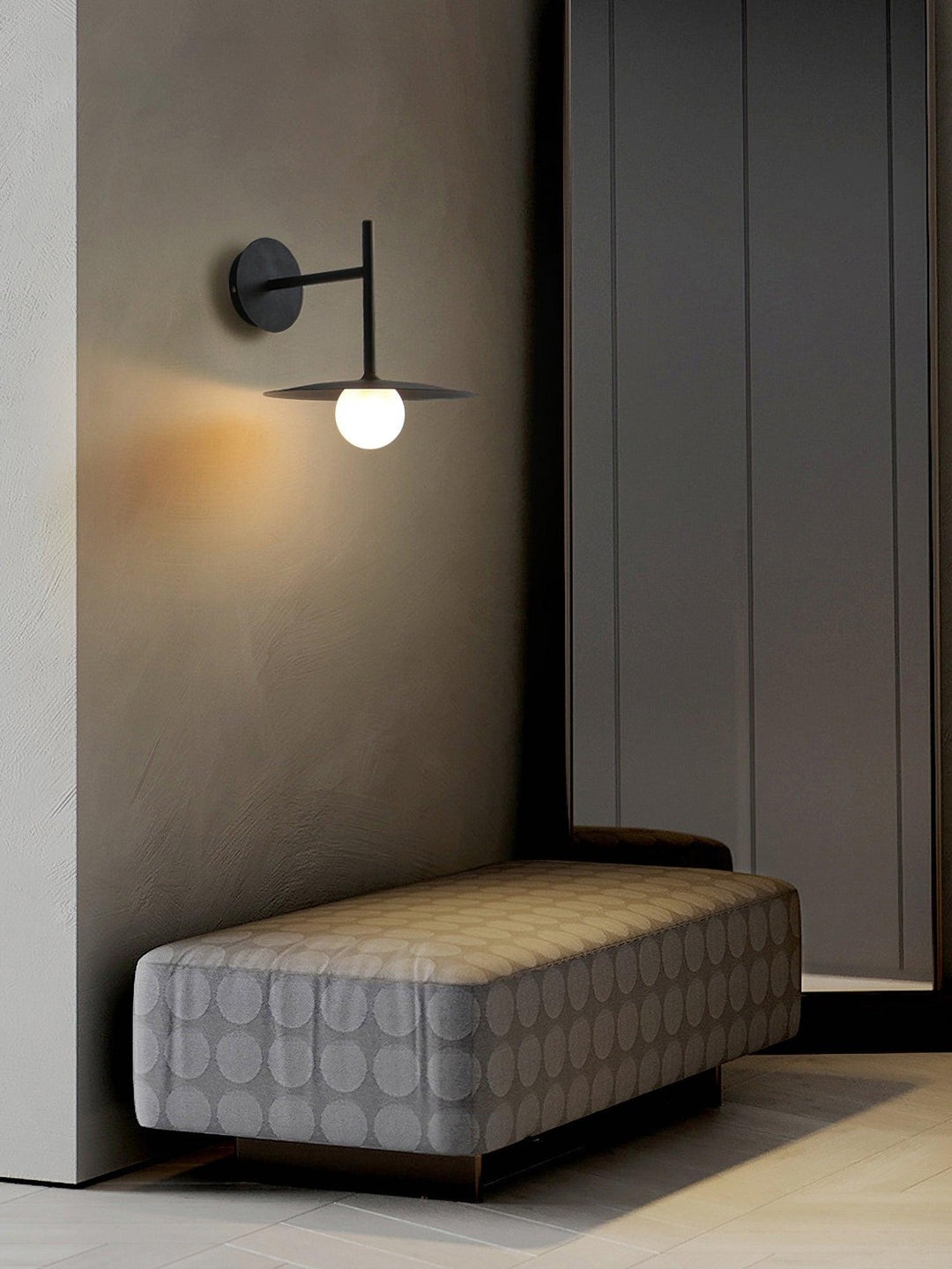 Lampa Ścienna Gea z Żelaza