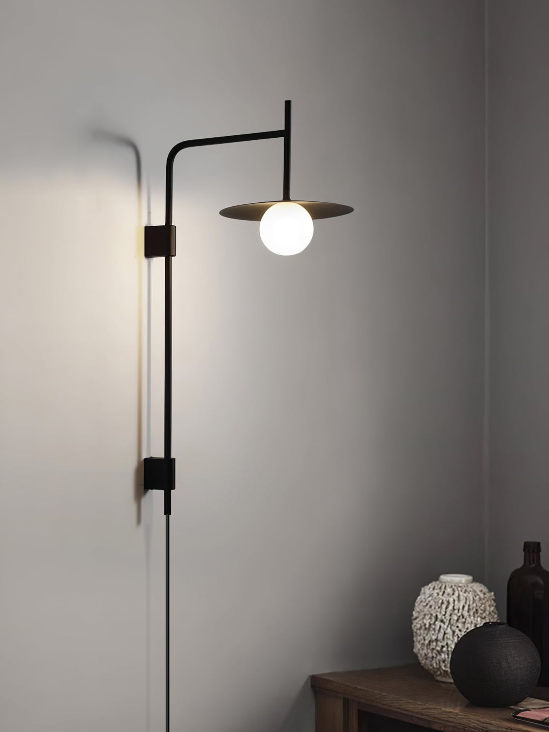 Lampa Ścienna Gea Swing Arm