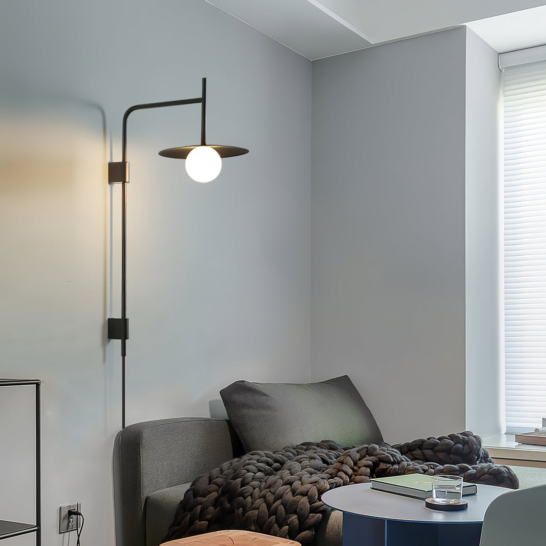 Lampa Ścienna Gea Swing Arm