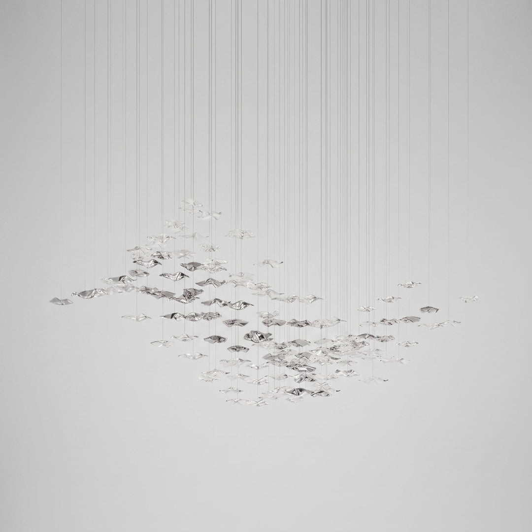 Lampa wisząca z szklanymi wisiorkami Tidal Art