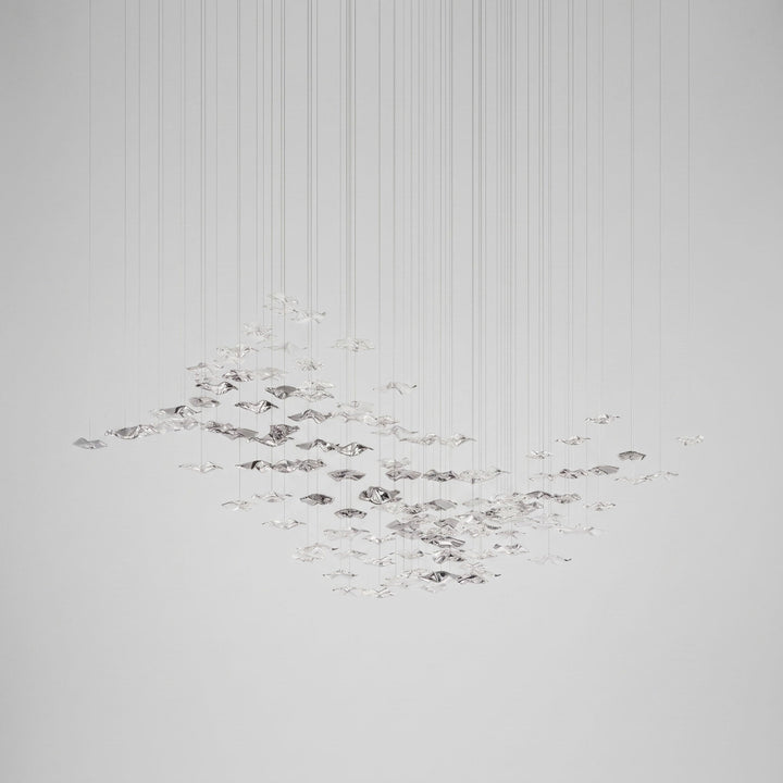 Lampa wisząca z szklanymi wisiorkami Tidal Art