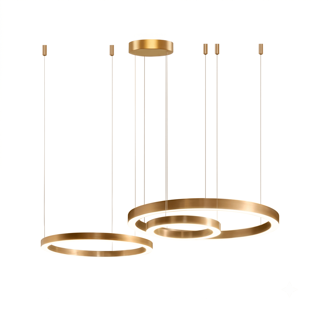 Lampa wisząca LED w kształcie pierścienia