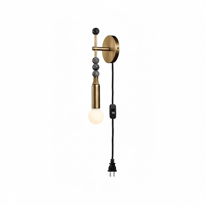Lampa Ścienna z wtyczką Toam