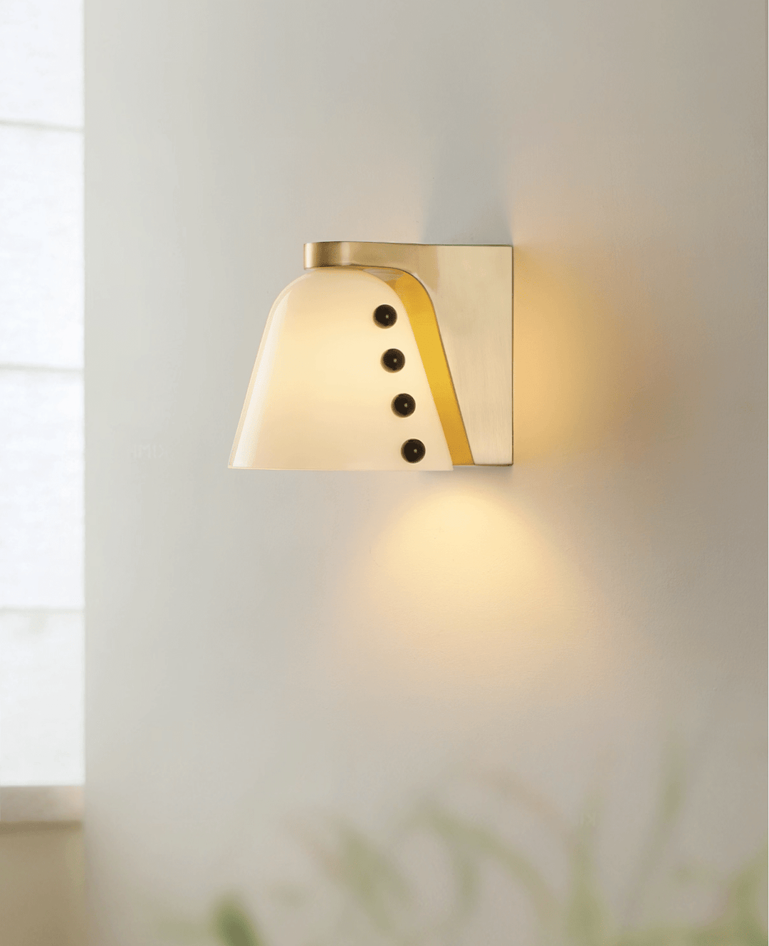 Szklana Lampa Ścienna Gemma
