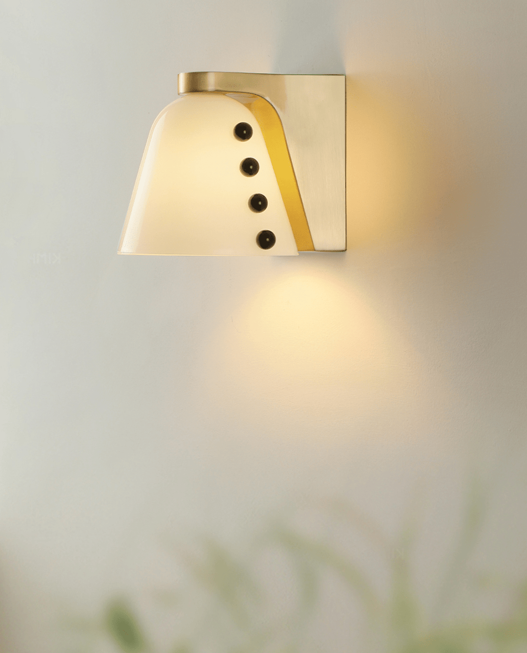 Szklana Lampa Ścienna Gemma