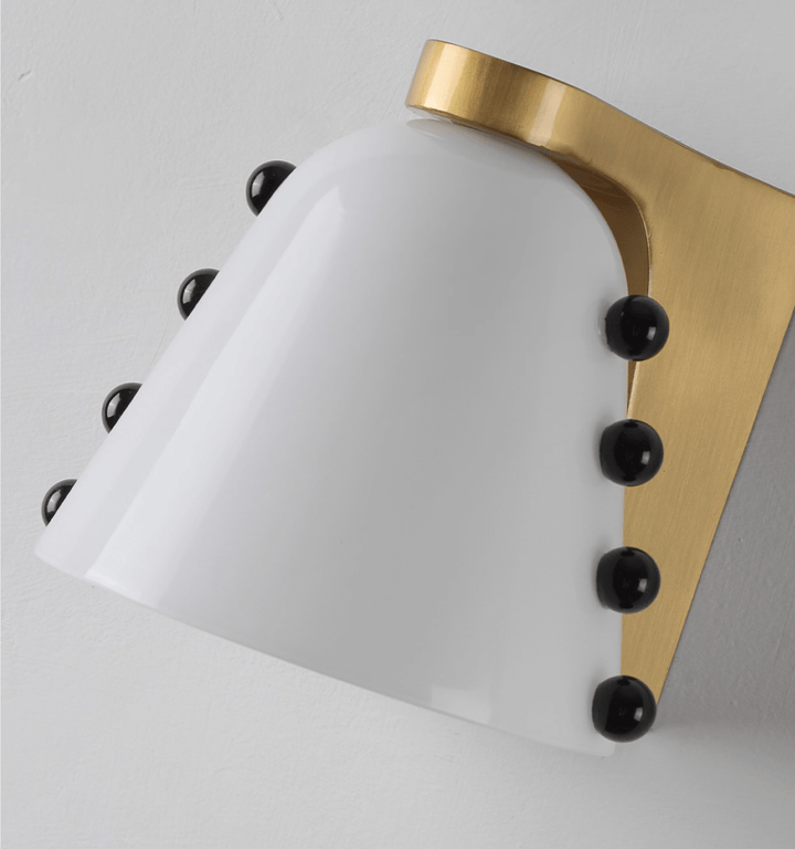Szklana Lampa Ścienna Gemma