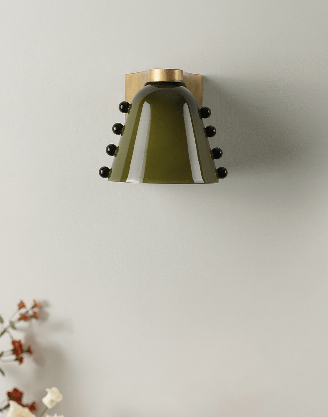 Szklana Lampa Ścienna Gemma