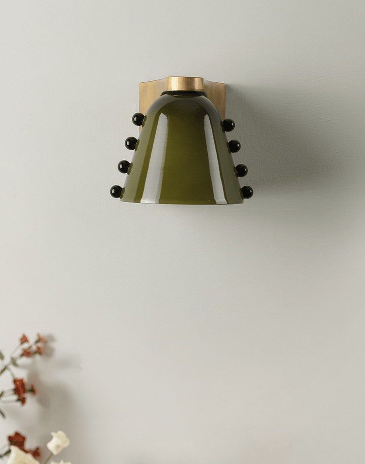 Szklana Lampa Ścienna Gemma
