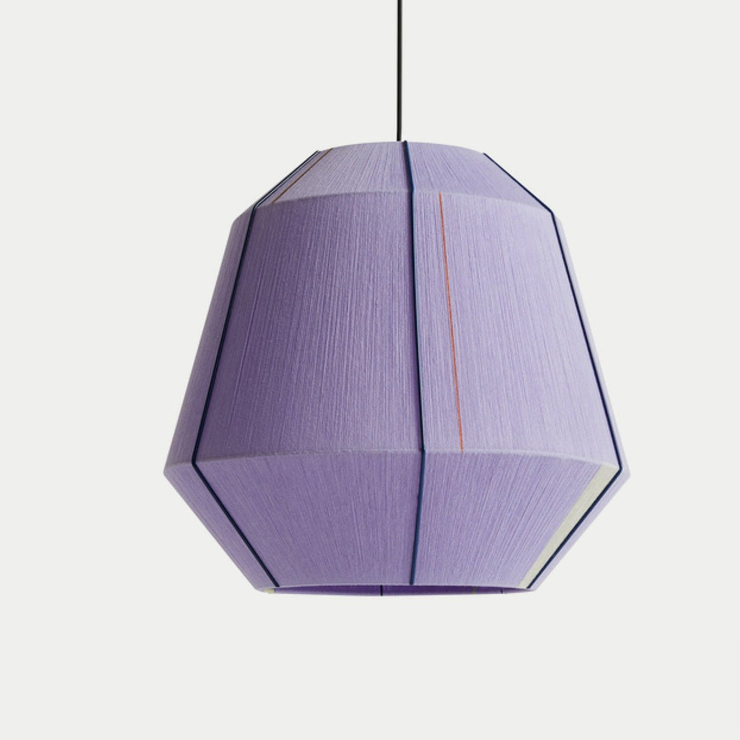 Lampa wisząca z ręcznie nawiniętym kloszem
