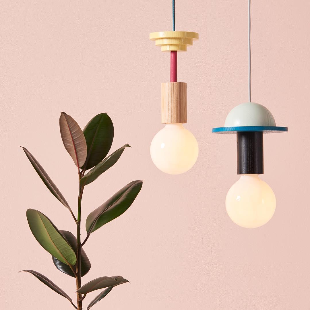 Lampa Wisząca Klocki Budowlane