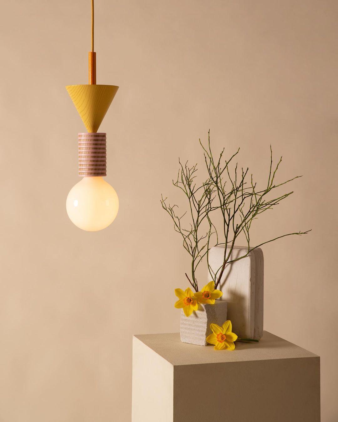 Lampa Wisząca Klocki Budowlane
