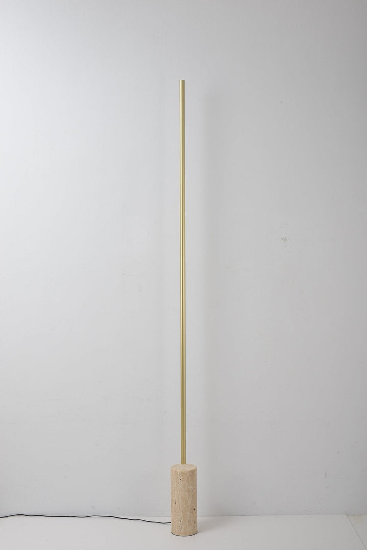 Lampa podłogowa w geometrycznym stylu