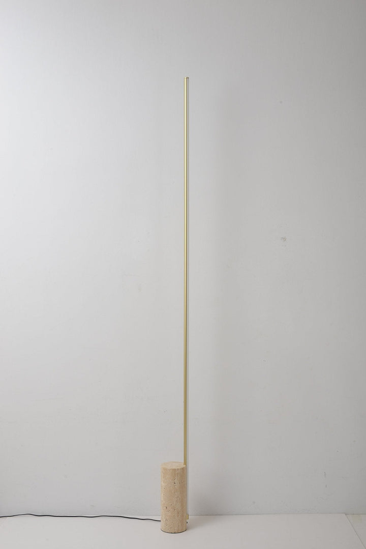 Lampa podłogowa w geometrycznym stylu